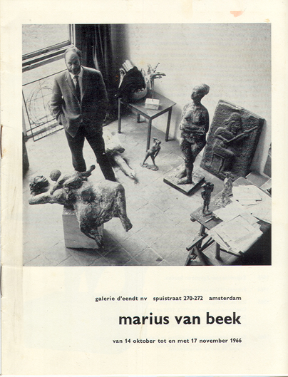 Marius van Beek, beeldhouwwerken