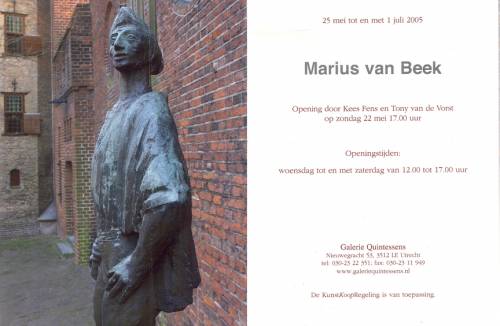 Marius van Beek, tekeningen en beelden