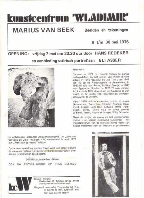 Marius van Beek Beelden en Tekeningen